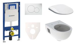 Cenovo zvýhodnený závesný WC set Geberit do ľahkých stien / predstenová montáž + WC Geberit Selnova SIKOGES3S1