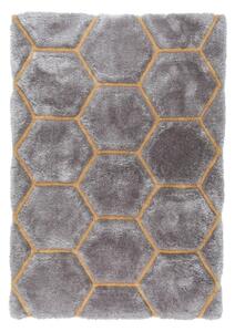 Sivý koberec Flair Rugs Honeycomb, 120 x 170 cm
