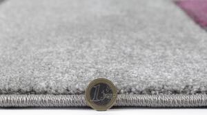 Sivo-fialový koberec Flair Rugs Cosmos, 80 × 150 cm