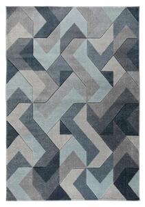 Modro-sivý koberec Flair Rugs Aurora, 120 x 170 cm
