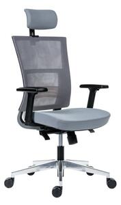 Kancelárska stolička DELPHI, sivá