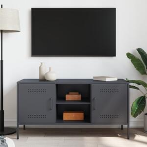 TV skrinka antracitová 100,5x39x50,5 cm oceľ