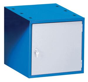 Závesná dielenská skrinka na náradie k pracovným stolom GÜDE, zámok, 470 x 592 x 510 mm, modrá