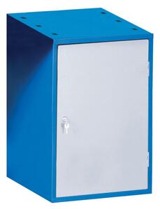 Zásuvková dielenská skrinka na náradie k pracovnému stolu GÜDE, 810 x 592 x 510 mm, modrá