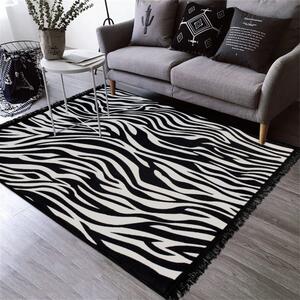 Obojstranný prateľný koberec Kate Louise Doube Sided Rug Zebra, 80 × 150 cm