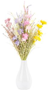 Umele lúčne kvetiny 50 cm, fialová