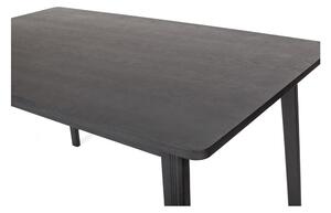 Čierny jedálenský stôl Woodman Skagen