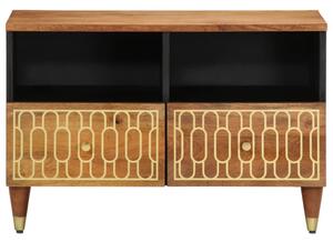 TV skrinka 70x33x46 cm masívne mangovníkové drevo