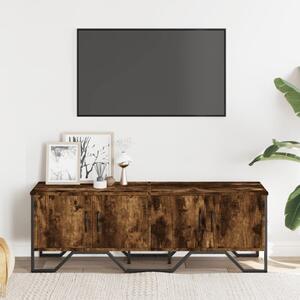 TV stolík dub sonoma 122x34x41 cm kompozitné drevo