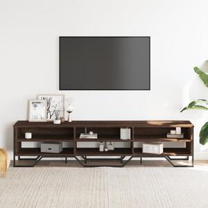 TV skrinka hnedý dub 180x34x41 cm kompozitné drevo