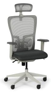 Kancelárska stolička GAM, sivá
