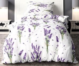 HoD Obliečky Levandula Krep 70×90 140x200 cm