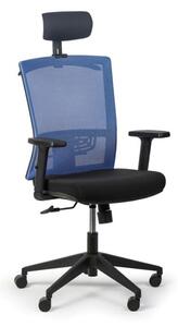 Kancelárska stolička FELIX, modrá