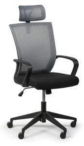Kancelárska stolička BASIC, sivá