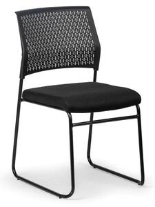 Konferenčná stolička MYSTIC, čierna