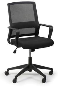 Kancelárska stolička LOW, čierna