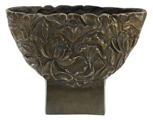 Bronzová antik kovová váza Palesa antique bronze XL - 45*14*34 cm - Light & Living