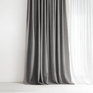 Goldea dekoračný záves peru - sivý 200x135 cm