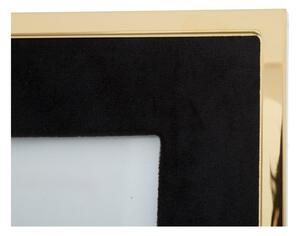 Čierny stolový fotorámik Mauro Ferretti Glam, 15 × 20 cm