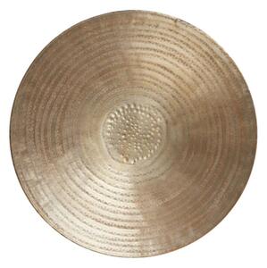 Zlatý antik kovový podnos Larre antique - Ø 57*5 cm - Light & Living