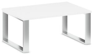 Konferenčný stôl STIFF, doska 1000 x 680 mm, biela