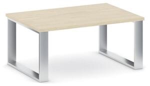 Konferenčný stôl STIFF, doska 1000 x 680 mm, dub prírodný