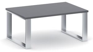 Konferenčný stôl STIFF, doska 1000 x 680 mm, grafitová
