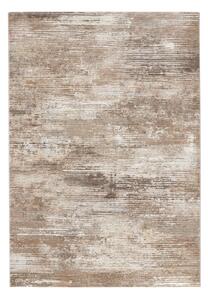Hnedo-krémový koberec Elle Decoration Arty Trappes, 80 × 150 cm