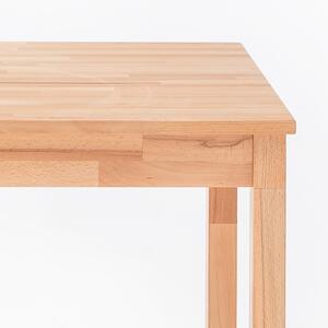 Jedálenský stôl ALFONS buk, 110 cm