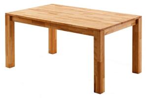 Jedálenský stôl PAUL dub divoký, 160 cm, rozkladací