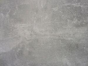 Široká komoda so zásuvkami Mountain, šedý beton/biely lesk