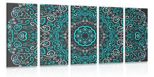 5-dielny obraz Mandala lásky