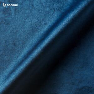 Modrá zamatová pohovka MESONICA Toro, 187 cm