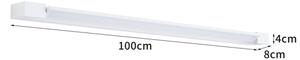 BRILAGI - LED osvetlenie kúpeľňového zrkadla AQUA LINE LED/28W/230V 100 cm IP44 biela