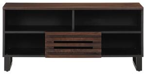 TV skrinka, hnedá 100x34x46 cm, mangový masív