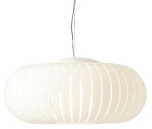 Kartell Závesné svietidlo Teresa, bílé, Ø 50 cm, E27-LED, Biela / opálová, Obývacia izba / jedáleň, Plast, Dizajn, Závesné svietidlo