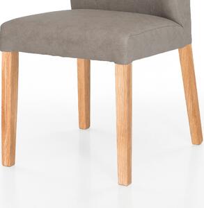 Jedálenská stolička NAILA dub olejovaný/sivá