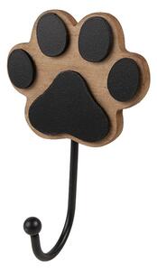 Nástenný háčik v tvare psej labky Dog Paw - 9*5*14 cm - Clayre & Eef