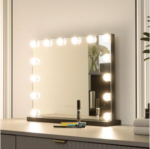 Brilagi - LED stmievateľné make-up zrkadlo HOLLYWOOD LED/15W/230V 3000/4000/6500