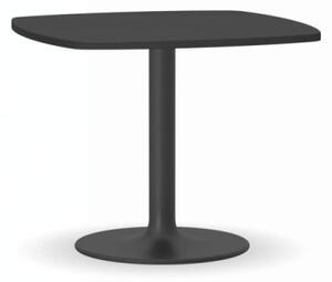 Konferenčný stolík ZEUS II, čierna podnož, doska grafit