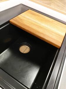 Sink Quality, buková drevená doska na krájanie 240x348 mm, hnedá, SKQ-CB.240x348