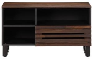 TV skrinka hnedá 80x34x46 cm mangovníkový masív