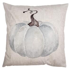 Béžovo-sivá obliečka na vankúš s tekvicou Country Style Pumpkin - 45*45 cm - Clayre & Eef