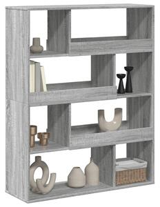Deliaca stena sivá sonoma 100x33x125,5 cm kompozitné drevo
