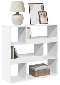 Deliaca stena biela 100x33x94,5 cm kompozitné drevo