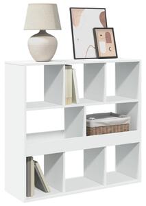 Deliaca stena biela 100x33x94,5 cm kompozitné drevo