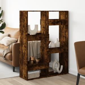 Deliaca stena dymový dub 100x33x135 cm kompozitné drevo