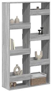 Deliaca stena sivá sonoma 100x33x175 cm kompozitné drevo