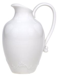 Porcelánový džbán s čipkou Provence lace - 17cm / 640 ml - Chic Antique