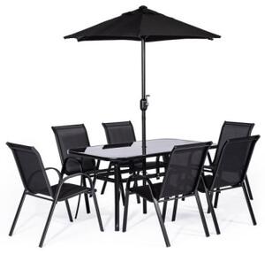 | Záhradný set so slnečníkom Ramada (1x stôl + 6x stolička) | 11640014